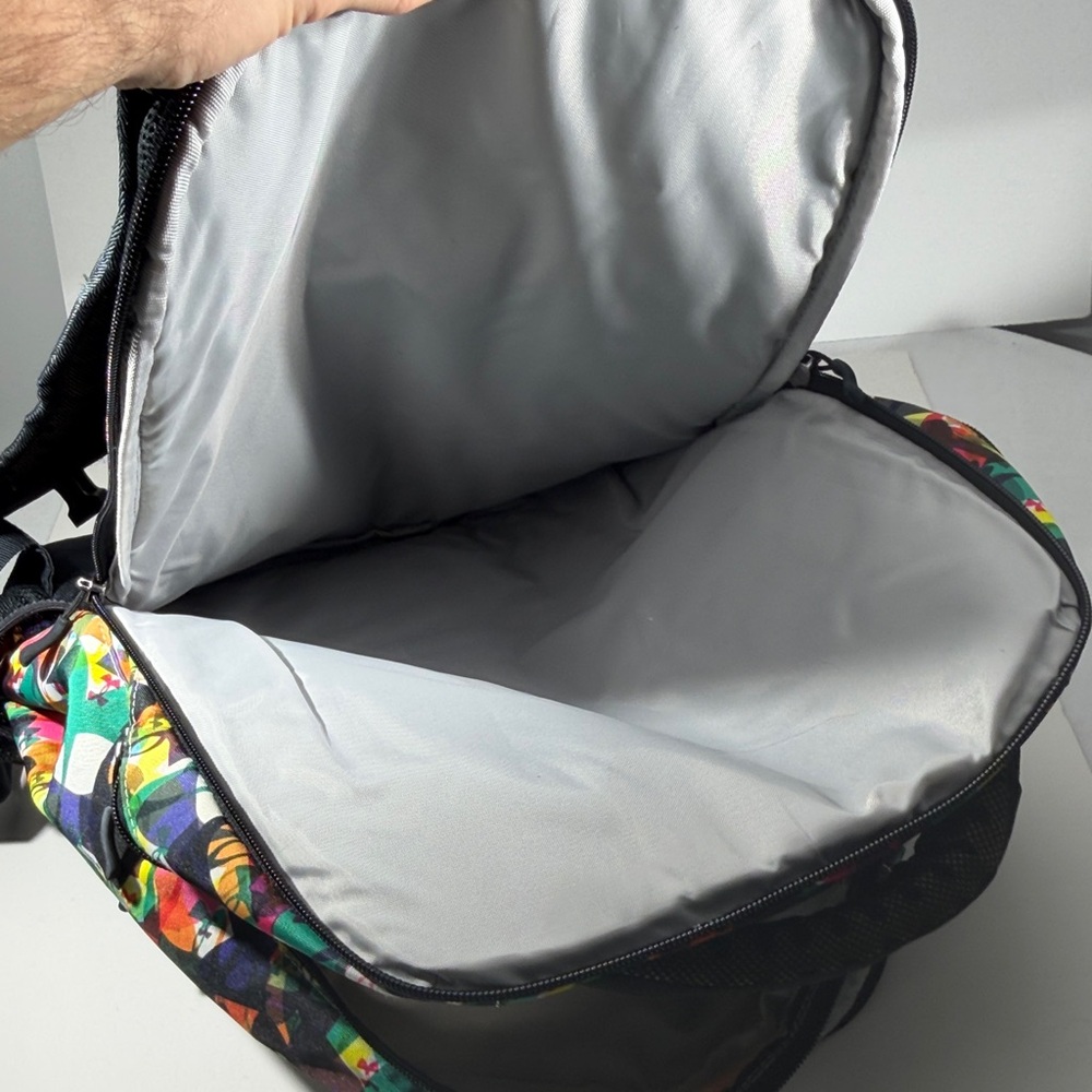 Under Armour Multicolor Geometric Backpack (Pen S… - image 4